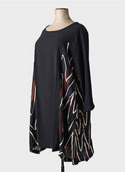 Robe mi-longue noir G!OZE pour femme seconde vue