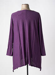 Tunique manches longues violet G!OZE pour femme seconde vue