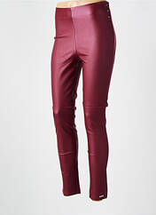 Pantalon slim rouge MALOKA pour femme seconde vue