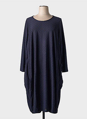 Robe longue bleu G!OZE femme
