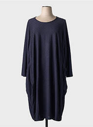 Robe longue bleu G!OZE femme