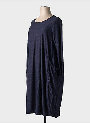 Robe longue bleu G!OZE femme