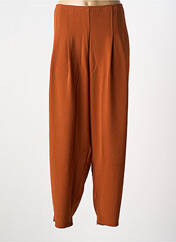 Pantalon large marron G!OZE pour femme seconde vue