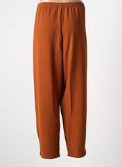 Pantalon large marron G!OZE pour femme seconde vue