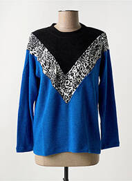 Pull bleu MALOKA femme
