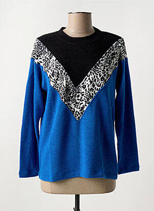 Pull bleu MALOKA pour femme