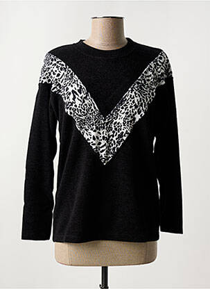 Pull noir MALOKA pour femme
