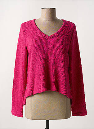 Pull rouge MALOKA pour femme