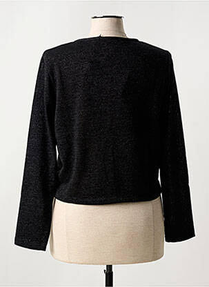 Gilet manches longues noir MALOKA femme