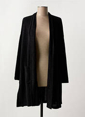 Gilet manches longues noir MALOKA pour femme seconde vue