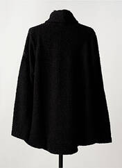Gilet manches longues noir MALOKA pour femme seconde vue