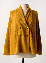 Gilet manches longues orange MALOKA pour femme seconde vue