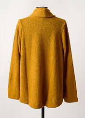 Gilet manches longues orange MALOKA pour femme seconde vue