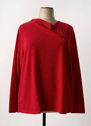 Pull rouge MALOKA pour femme