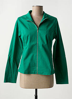 Veste casual vert MALOKA pour femme