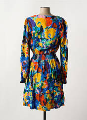 Robe courte bleu MALOKA pour femme seconde vue