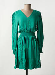 Robe courte vert MALOKA pour femme seconde vue