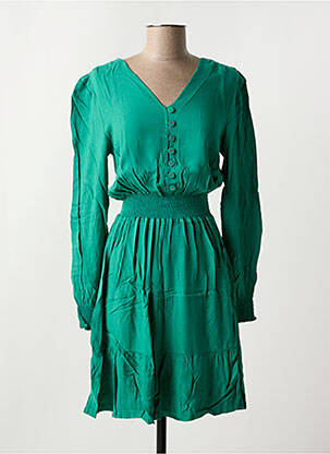 Robe courte vert MALOKA pour femme