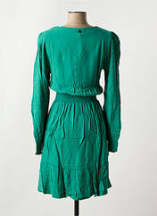 Robe courte vert MALOKA pour femme seconde vue