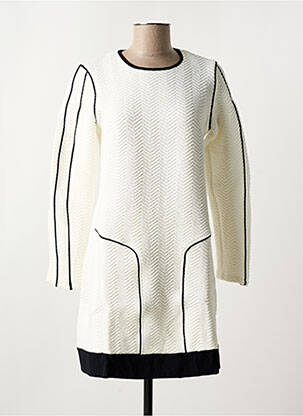 Robe courte beige MALOKA pour femme