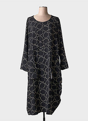 Robe longue noir G!OZE femme