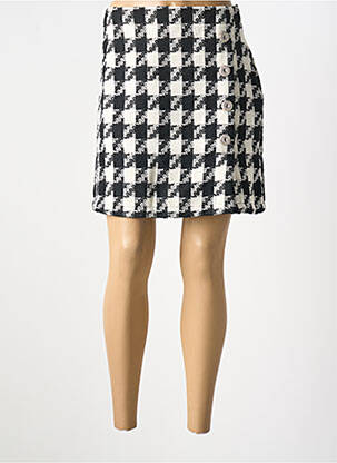 Jupe courte blanc MALOKA pour femme