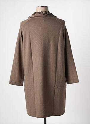 Robe pull marron MALOKA femme
