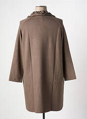 Robe pull marron MALOKA pour femme seconde vue