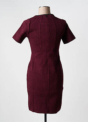 Robe mi-longue rose MALOKA femme