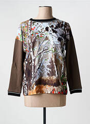 T-shirt gris MALOKA pour femme seconde vue