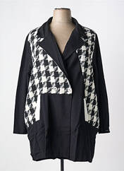 Gilet manches longues noir MALOKA pour femme seconde vue