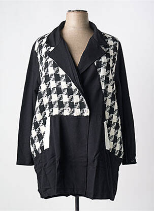 Gilet manches longues noir MALOKA pour femme