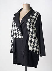 Gilet manches longues noir MALOKA pour femme seconde vue