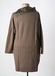 Robe mi-longue kaki MALOKA pour femme seconde vue