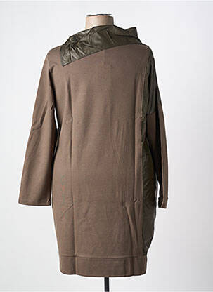 Robe mi-longue kaki MALOKA femme