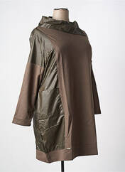 Robe mi-longue kaki MALOKA pour femme seconde vue