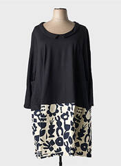 Robe mi-longue noir G!OZE pour femme seconde vue