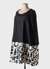 Robe mi-longue noir G!OZE pour femme seconde vue