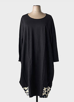Robe longue noir G!OZE femme