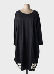 Robe longue noir G!OZE femme