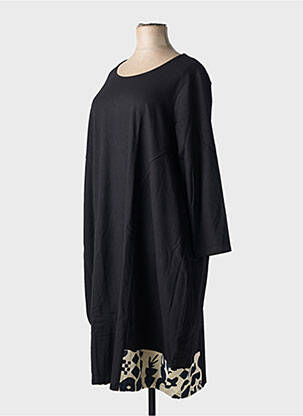 Robe longue noir G!OZE femme