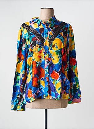 Chemisier jaune MALOKA pour femme