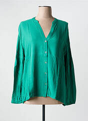 Chemisier vert MALOKA pour femme seconde vue