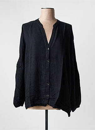 Chemisier noir MALOKA pour femme