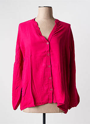 Chemisier rose MALOKA pour femme