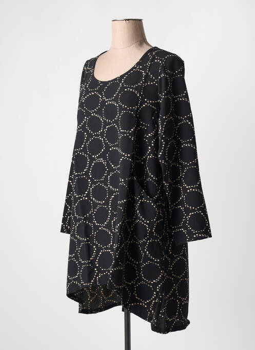 Tunique manches longues noir G!OZE femme