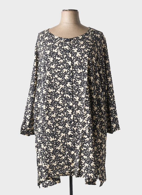 Tunique manches longues noir G!OZE pour femme