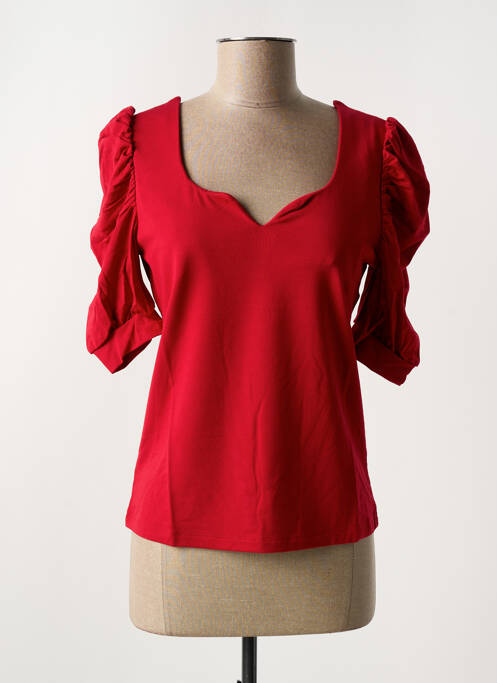 T-shirt rouge PAUL BRIAL pour femme