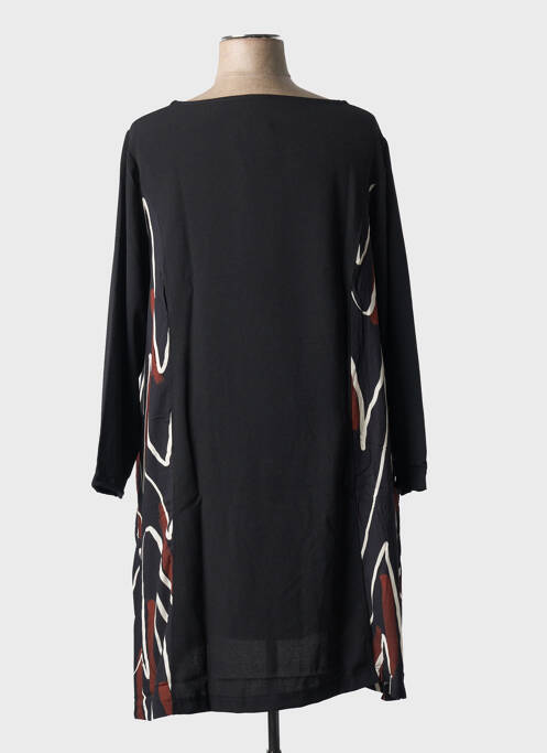 Robe mi-longue noir G!OZE femme