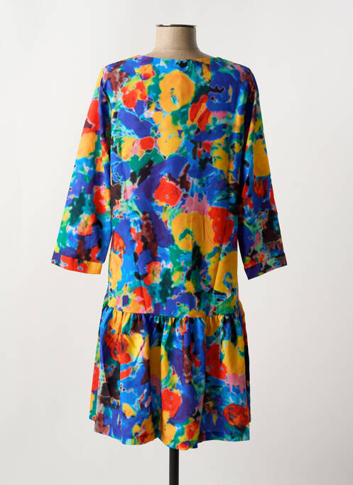 Robe courte bleu MALOKA femme